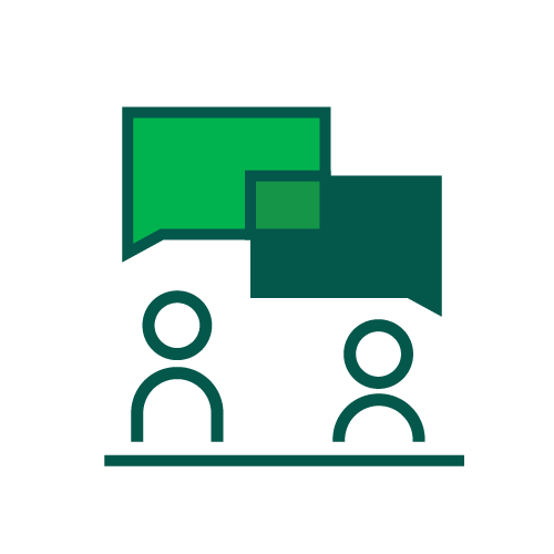 dedicated sales staff icon
